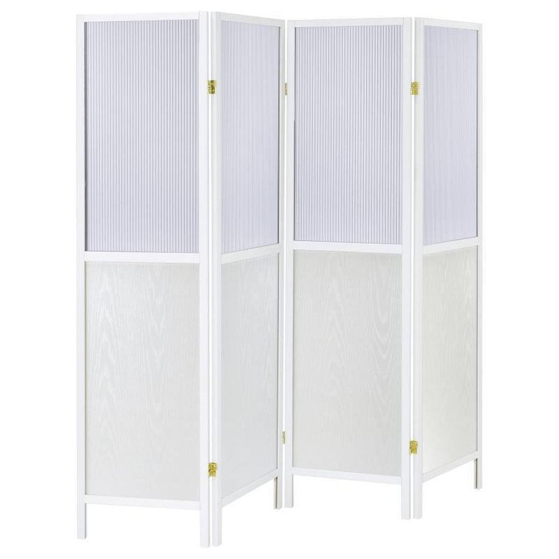 Mattison - 4-Panel Room Divider Folding Shoji Screen - JaxCo Furniture