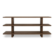 Casey - Small Standard Bookcase - Dark Brown - JaxCo Furniture