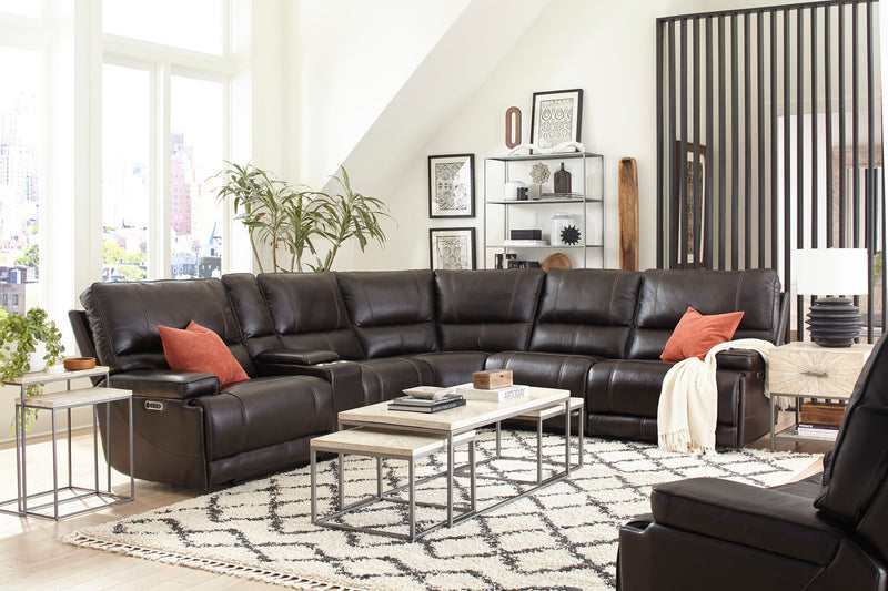 Whitman - Power Reclining Sectional - JaxCo Furniture