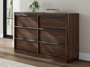 Dilenno - Dark Brown - Dresser - JaxCo Furniture