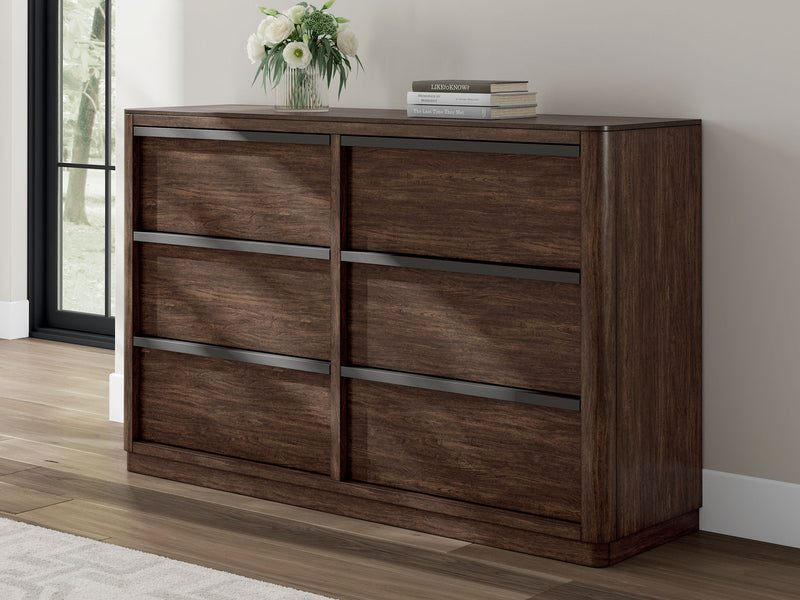 Dilenno - Dark Brown - Dresser - JaxCo Furniture