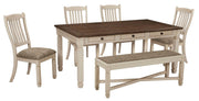 Bolanburg - Rectangular Dining Table Set - JaxCo Furniture