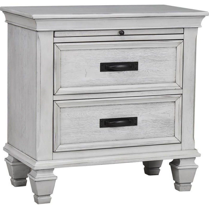 Franco - 2-Drawer Nightstand - JaxCo Furniture