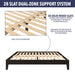 Nix - Platform Bed - JaxCo Furniture