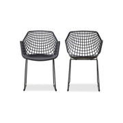 Honolulu - Chair (Set of 2) - Black - JaxCo Furniture
