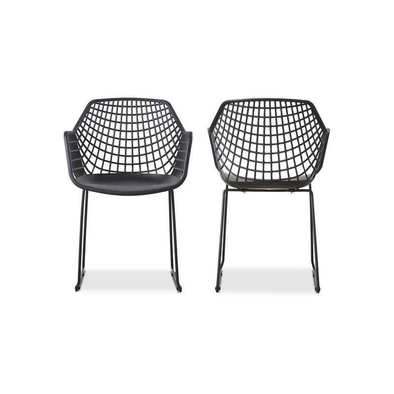 Honolulu - Chair (Set of 2) - Black - JaxCo Furniture