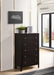 Carlton - 5-Drawer Bedroom Chest - Cappuccino - JaxCo Furniture