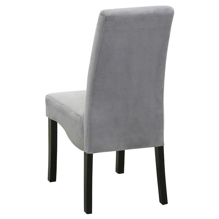 Stanton - Upholstered Dining Side Chairs (Set of 2) - Gray - JaxCo Furniture