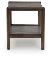 Kallenny - Brown / Gray - Rectangular End Table - JaxCo Furniture