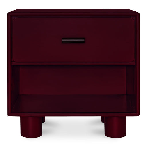 Jolene - Accent Nightstand - Red - JaxCo Furniture