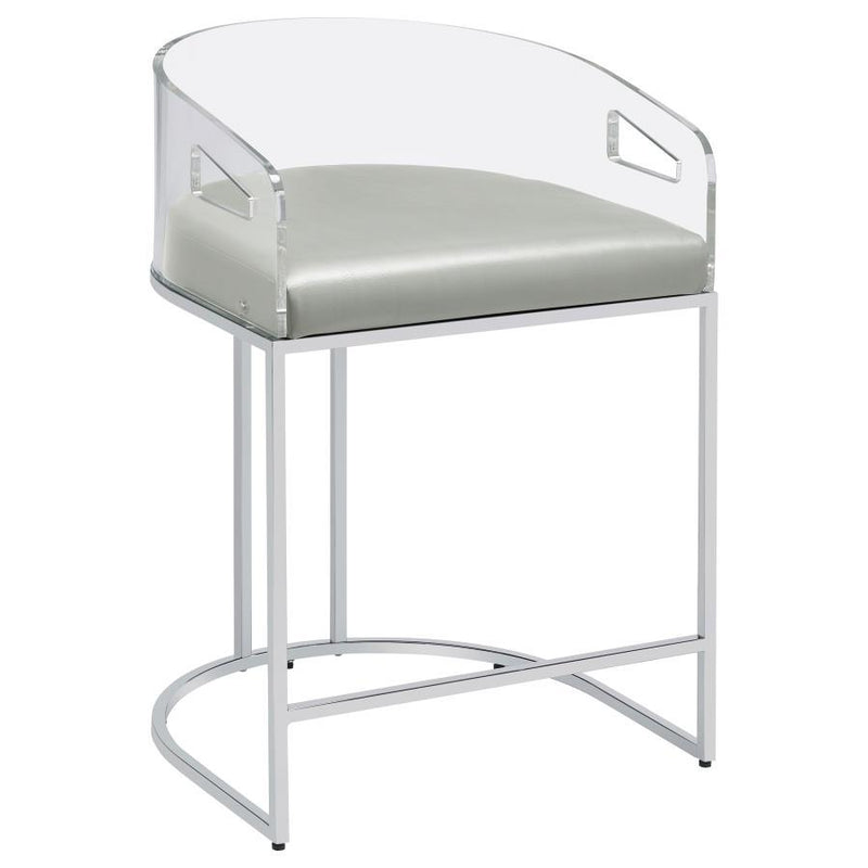 Thermosolis - Clear Acrylic Chair (Set of 2) - JaxCo Furniture