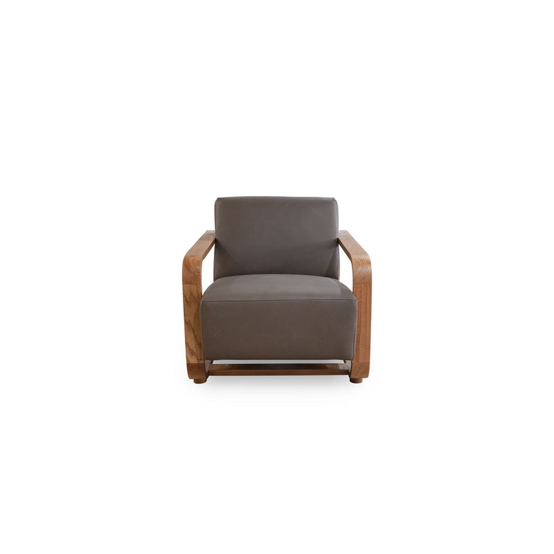 Eckersley - Lounge Chair - Cool Brown - JaxCo Furniture