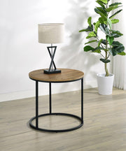 Lainey - Round Occasional Side End Table - Mango - JaxCo Furniture