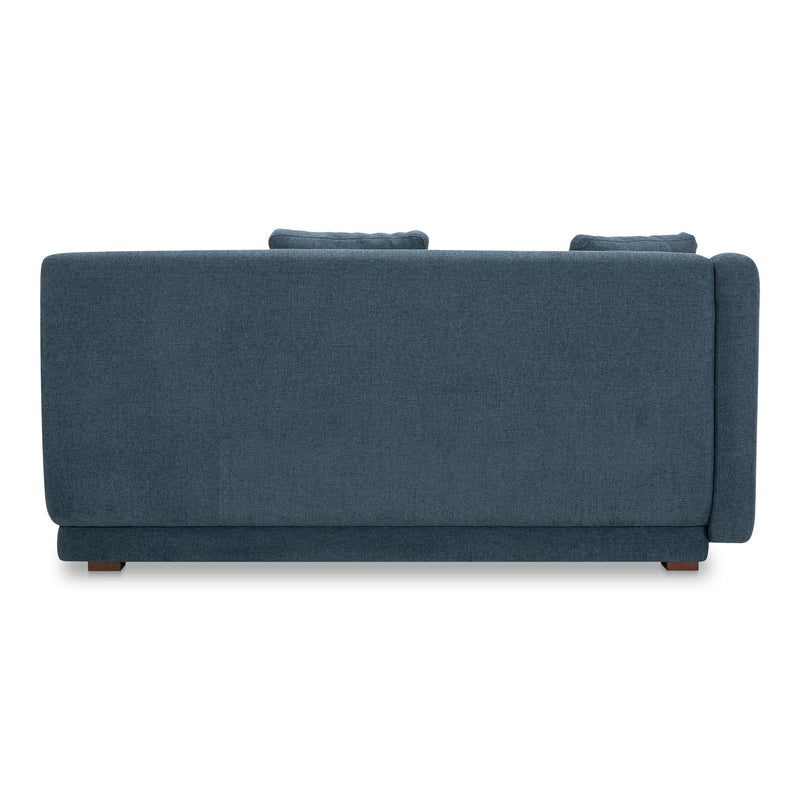 Fraser - Left Arm Facing Sofa - Deep Blue - JaxCo Furniture
