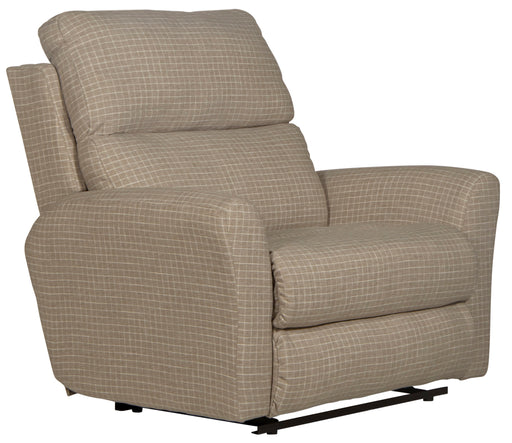 Justine - Lay Flat Extra Wide Recliner - Sandstone - JaxCo Furniture