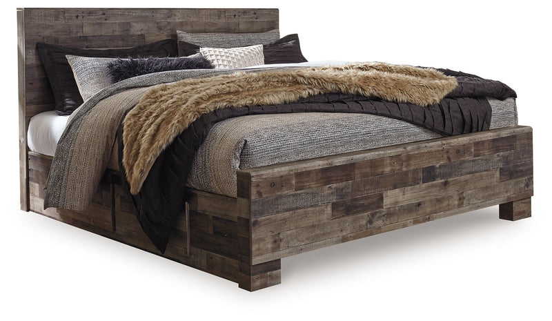 Derekson - Panel Bed - JaxCo Furniture
