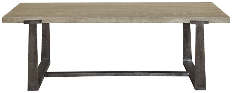 Dalenville - Gray - Rectangular Cocktail Table - JaxCo Furniture