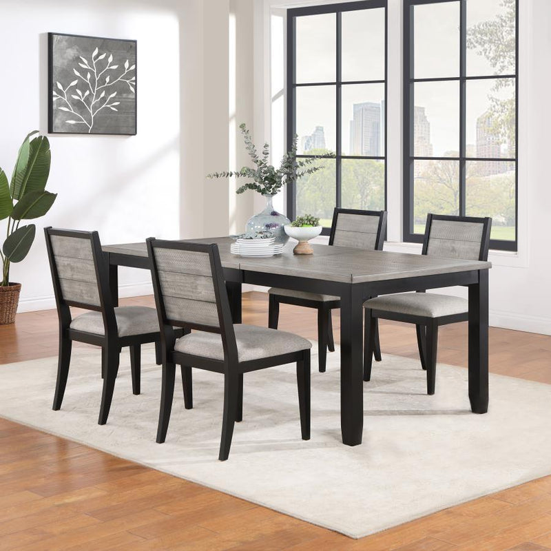Elodie - Rectangular Extension Leaf Dining Set - JaxCo Furniture
