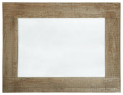 Waltleigh - Distressed Brown - Accent Mirror - JaxCo Furniture