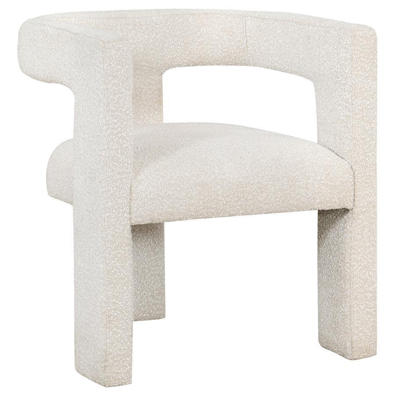 Petra - Boucle Upholstered Accent Side Chair - JaxCo Furniture