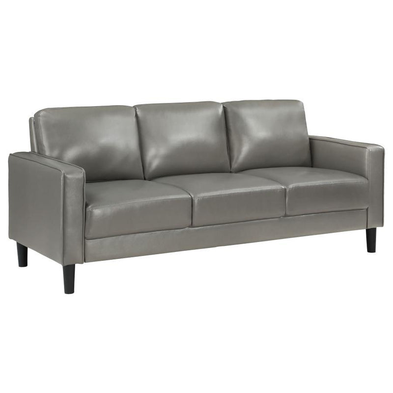 Ruth - Upholstered Track Arm Sofa - JaxCo Furniture