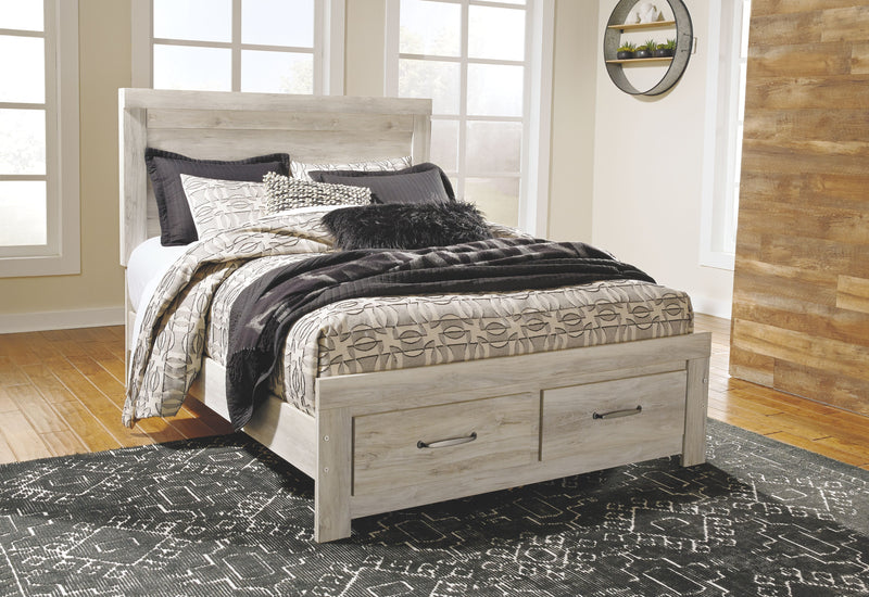 Bellaby - Dresser, Mirror, Platform Bed With Storage Drawers Set - JaxCo Furniture