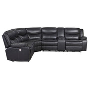 Sycamore - Upholstered Power Reclining Sectional Sofa - JaxCo Furniture