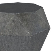 Jacinto - Octagonal Solid Mango Wood Side Table - JaxCo Furniture