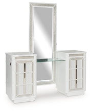 Chalanna - White - Vanity With Mirror - JaxCo Furniture