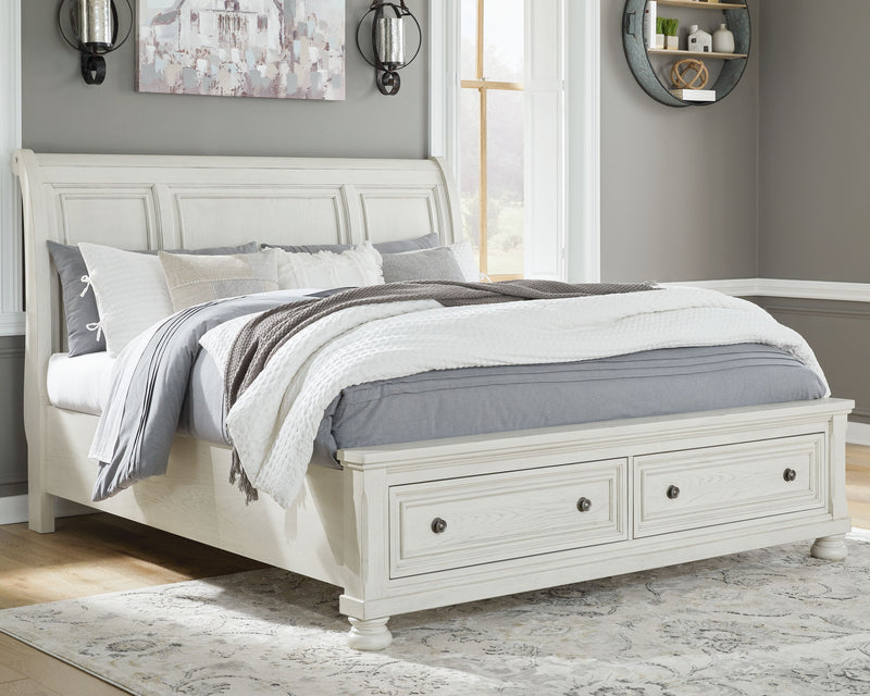Robbinsdale - Sleigh Bedroom Set - JaxCo Furniture
