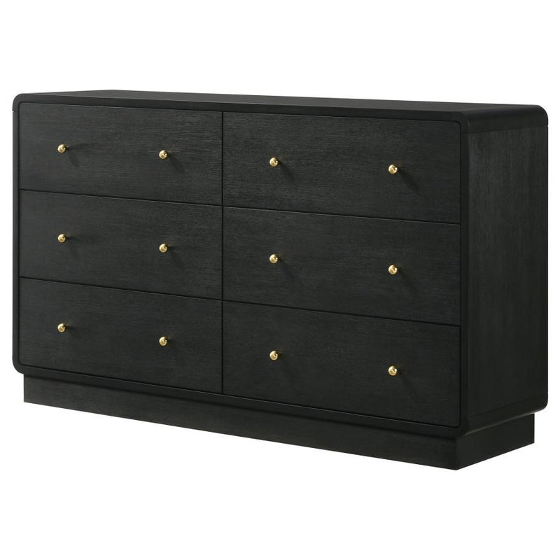 Cavelle - 6-Drawer Dresser - JaxCo Furniture