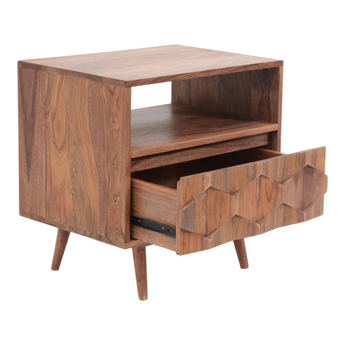 O2 - Nightstand - Natural - JaxCo Furniture