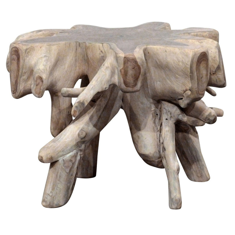 Cypress - Teak Root End Table - JaxCo Furniture
