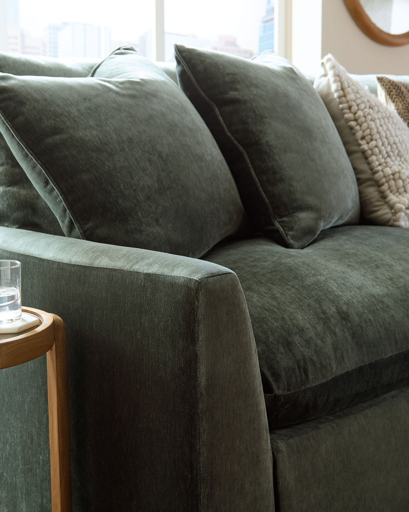 Carriage View - Jade - 3-Piece Sectional - JaxCo Furniture