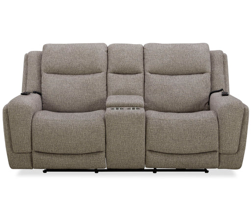 Penfield - Power Zero G Console Loveseat With Heat, Massage & Speaker P3 - Frappe - JaxCo Furniture