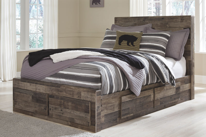 Derekson - Panel Bed - JaxCo Furniture