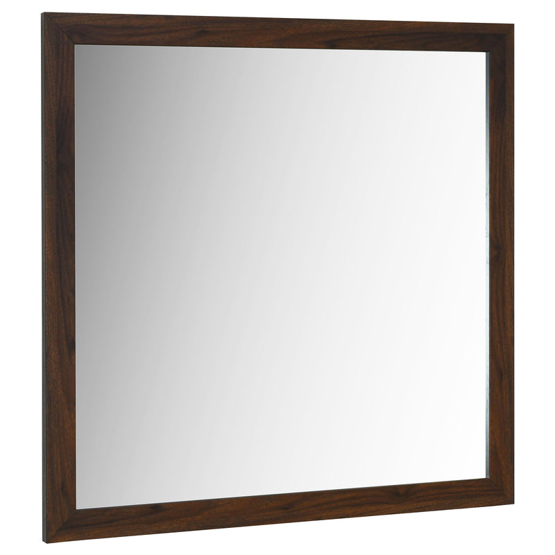 Welsley - Dresser Mirror - Walnut - JaxCo Furniture