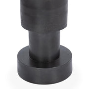 Callen - Round Accent Table - Black - JaxCo Furniture