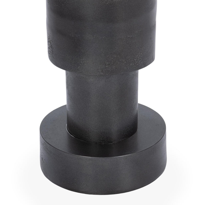 Callen - Round Accent Table - Black - JaxCo Furniture