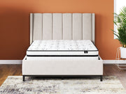 Chime 10 Inch Hybrid - White - 2 Pc. - Queen Mattress And Pillow - JaxCo Furniture