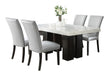 Camila - Rectangular Dining Set - White Top - JaxCo Furniture