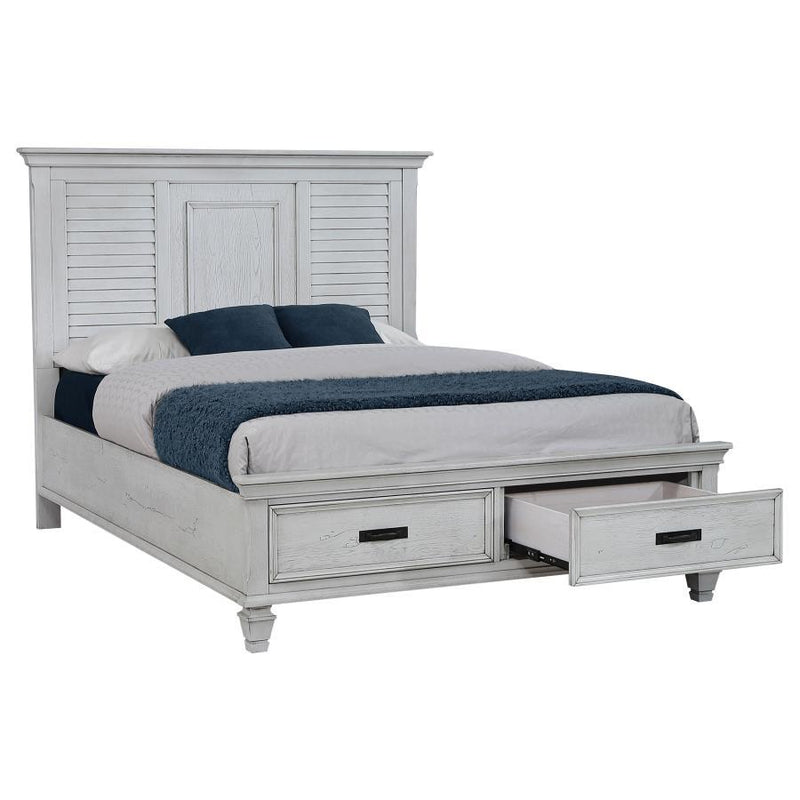 Franco - Wood Storage Panel Bed - JaxCo Furniture