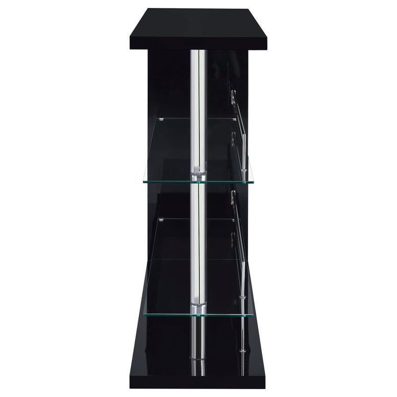 Prescott - Rectangular 2-Shelf Bar Unit - JaxCo Furniture