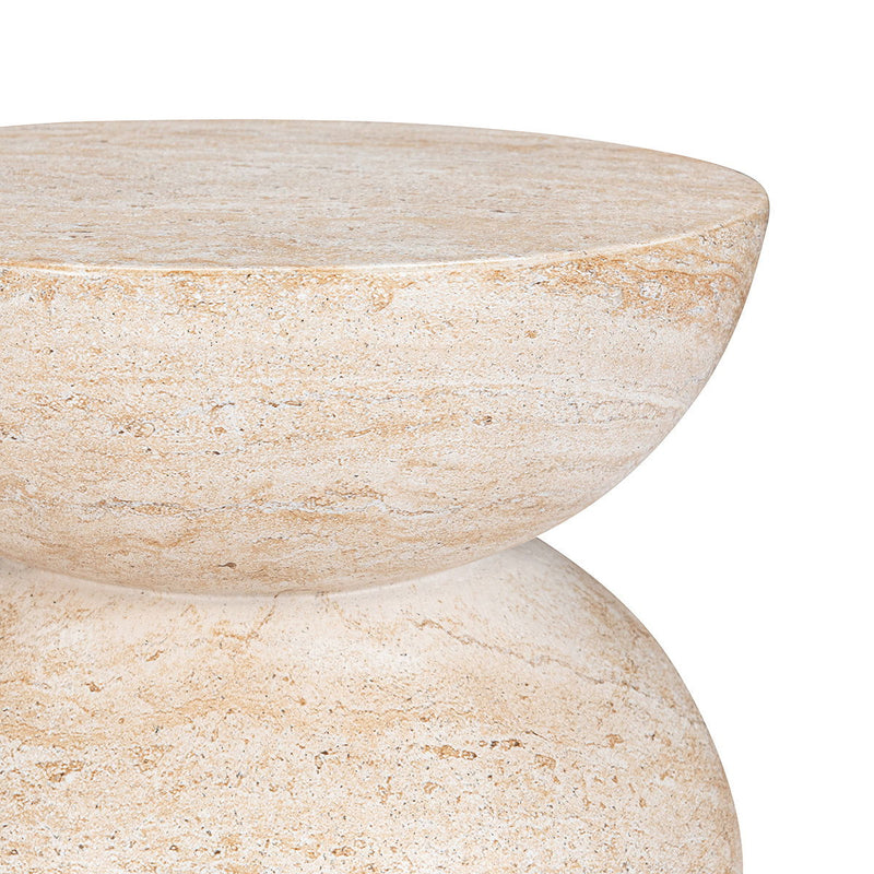 Ridgewood - Outdoor Stool / Table - Beige - JaxCo Furniture