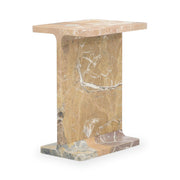 Delaney - Marble Rectangle Accent Table - JaxCo Furniture
