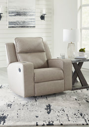 Lavenhorne - Pebble - Rocker Recliner - JaxCo Furniture