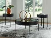 Ardoline - Black - Occasional Table Set (Set of 3) - JaxCo Furniture
