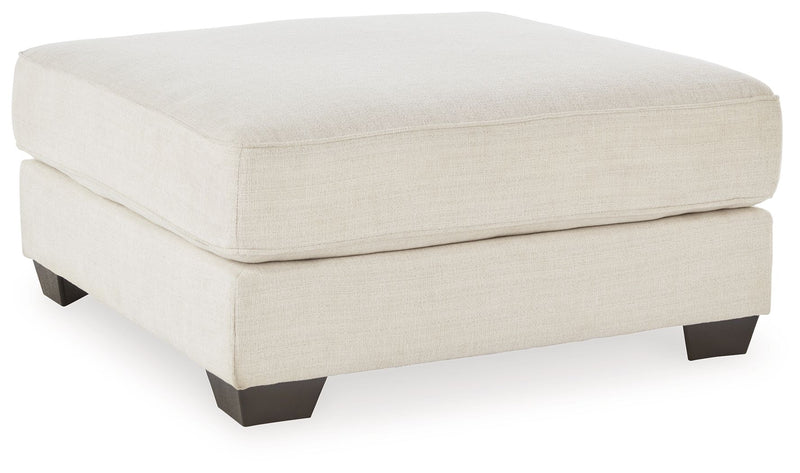 Lerenza - Birch - Oversized Accent Ottoman - JaxCo Furniture