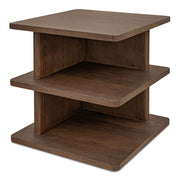 Casey - Side Table - Dark Brown - JaxCo Furniture
