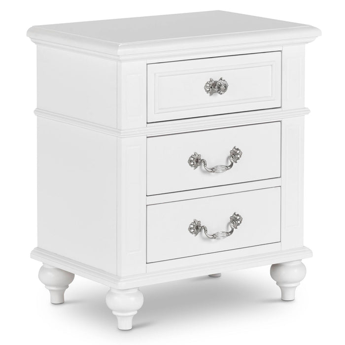 Alana - Nightstand - White - JaxCo Furniture